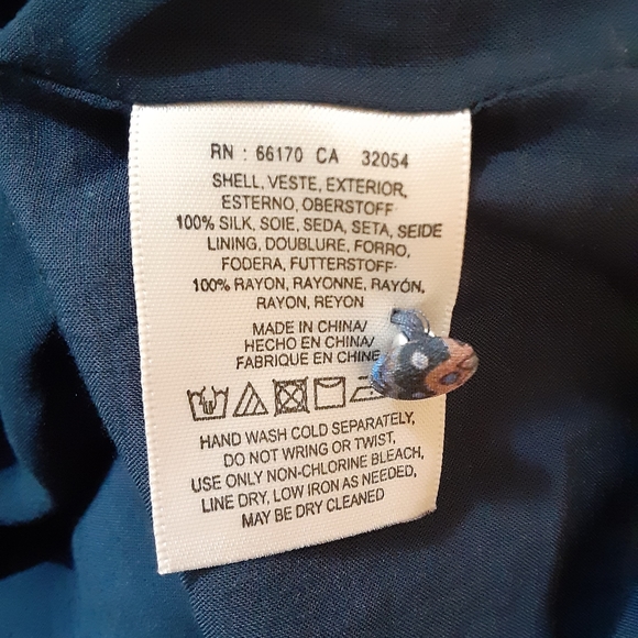 Maeve Barcelona Silk Dress Size 6 - Picture 7 of 7